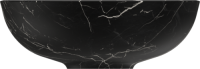 Детальное фото товара: Omoikiri Hitomi-BL Marble, раковина, керамика, черный 