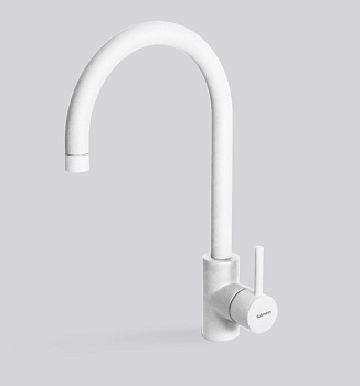 Фото товара: Falmec ISEO ROUND WH, смеситель, белый