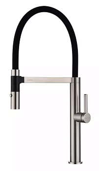 Фото товара: Paulmark LEADER, смеситель, брашированная сталь