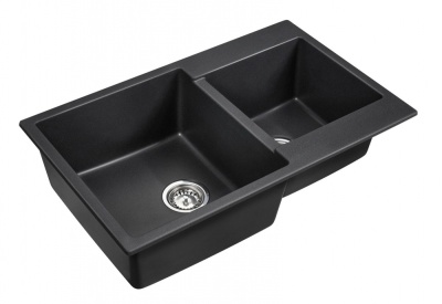 Emar EMQ-2800.Q, мойка, гранит, оникс