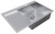 Детальное фото товара: Paulmark KRONER 78F, мойка, нержавеющая сталь брашированная