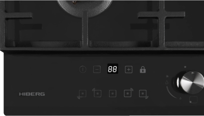 Детальное фото товара: HIBERG VM 7155 B газовая поверхность