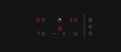 Детальное фото товара: De Dietrich DPV4502B стеклокерамическая поверхность