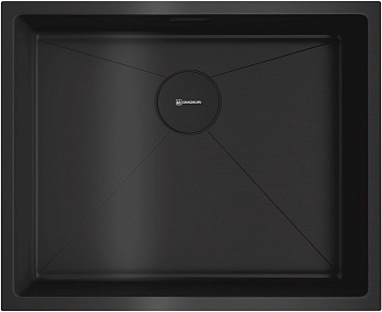 Фото товара: Omoikiri Taki 54-U/IF-GB, мойка, нержавеющая сталь/графит