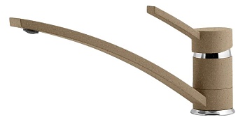 Фото товара: GranFest 1724, смеситель, мрамор, песочный