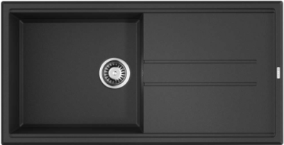 Omoikiri Tedori 100-BL, мойка, гранит, черный Omoikiri Tedori 100-BL, мойка, гранит, черный