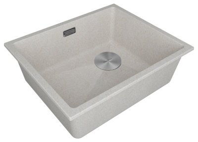 Детальное фото товара: Paulmark LUMI 55UNI-SKEW, мойка, гранит, бежевый