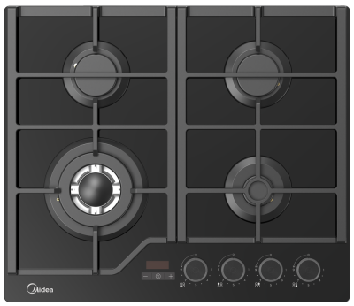 Детальное фото товара: Midea MG697TTGB газовая поверхность