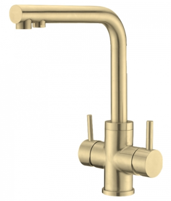 Oulin OL-8021, смеситель, матовое золото