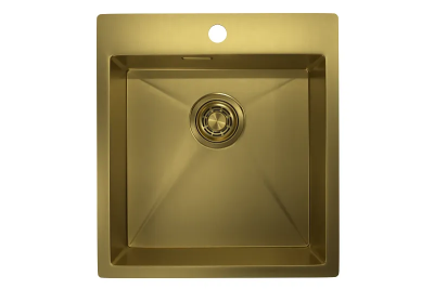 GRANULA 4600 мойка, нержавеющая сталь, золото сатин
