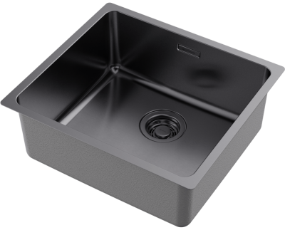 Детальное фото товара: Omoikiri Tadzava 49-U-GM, мойка, нержавеющая сталь/вороненая сталь