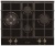 Детальное фото товара: LEX GVG 643C BL газовая поверхность