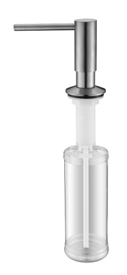 Paulmark DECUS, дозатор для моющего средства, брашированная сталь