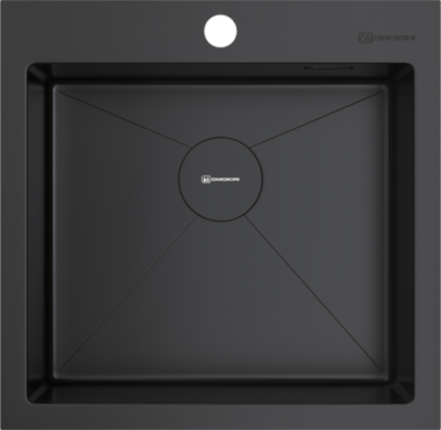 Omoikiri Akisame 51-GB, мойка, нержавеющая сталь/графит
