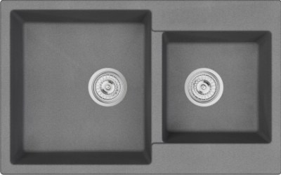 Детальное фото товара: Emar EMQ-2800.Q, мойка, гранит, антрацит