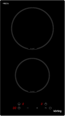 Детальное фото товара: Korting HK 32001 B стеклокерамическая поверхность