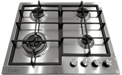 LEX GVS 640 IX Детальное фото товара: LEX GVS 640 IX газовая поверхность