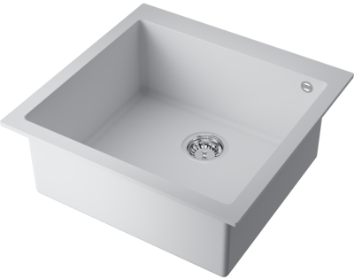 Детальное фото товара: Omoikiri Bosen 57A-WH, мойка, керамика, белый