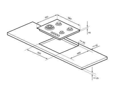 Схема встраивания