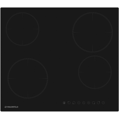 Детальное фото товара: Maunfeld AVCE594BK стеклокерамическая поверхность