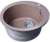 Детальное фото товара: GranFest RONDO GF-R-480, мойка, мрамор, терракот