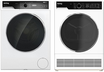 Фото товара: Korting стирка KWM 58ILS1297 + сушка KD 60L97 + соед.эл DSK 250