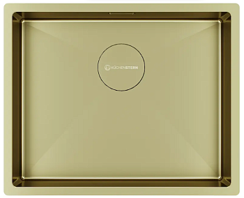 Фото товара: KUCHENSTERN KRAFT 60, мойка, нержавеющая сталь, золото