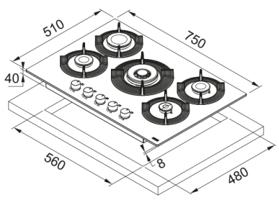 Схема встраивания