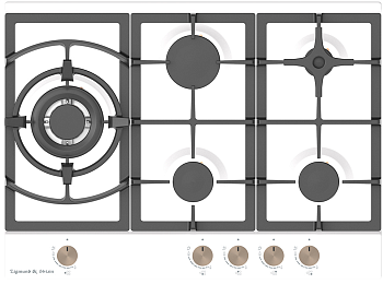 Zigmund & Shtain G 14.7 W Фото товара: Zigmund & Shtain G 14.7 W газовая поверхность