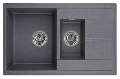 GRANULA 7802 мойка, гранит, графит