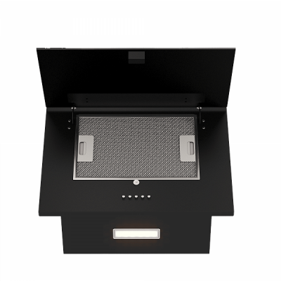 Детальное фото товара: Elikor Коралл 50П-430-К3Д черный/черн.стекло