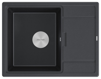 Детальное фото товара: Paulmark FLUGEN 50-650, мойка, гранит, черный