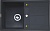Фото товара: Zigmund & Shtain RECHTECK 780, мойка, черный базальт