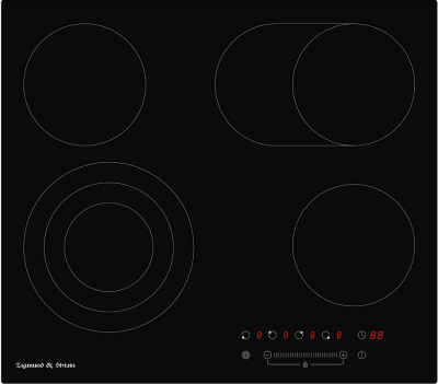 Zigmund & Shtain CN 38.6 B Детальное фото товара: Zigmund & Shtain CN 38.6 B стеклокерамическая поверхность