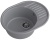 LEX Orta 620 Deep Grey, мойка, гранит Детальное фото товара: LEX Orta 620 Deep Grey, мойка, гранит
