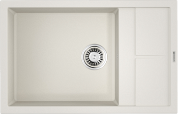 Фото товара: Omoikiri Sumi 78-LB-WH, мойка, гранит, белый