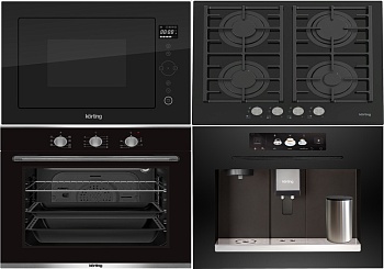 Фото товара: KORTING HGG 6805 CN + OKB 370 CMX + KMI 825 TGN + KCM 9830 BCG