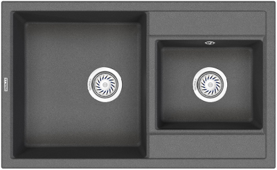 GRANULA 8201 мойка, гранит, графит