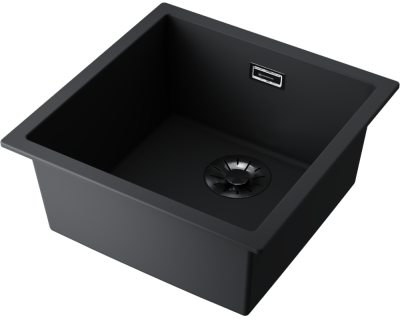 Детальное фото товара: Omoikiri Yamakawa 45-U/I-GB, мойка, керамика, графит