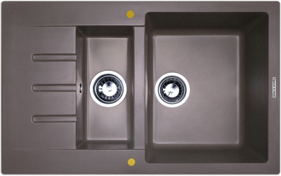 Детальное фото товара: Zigmund & Shtain RECHTECK 775.2, мойка, швейцарский шоколад