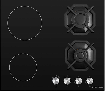 Фото товара: Maunfeld EEHG.642VC.2CB/KG комбинированная поверхность