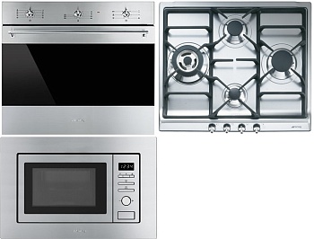 Фото товара: Smeg SER60SGH3 + SF6381X + FMI017X