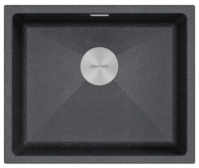 Paulmark LUMI 55UNI, мойка, гранит, графит