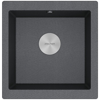 Фото товара: Paulmark GERA 50, мойка, гранит, графит