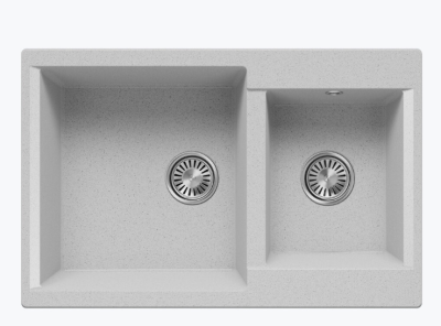 Polygran BRIG-772, мойка, мрамор, светло-серый 314 Polygran BRIG-772, мойка, мрамор, светло-серый 314