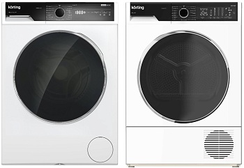 Фото товара: Korting стирка KWM 58ILS1297 + сушка KD 60HP109 + соед.эл DSK 260