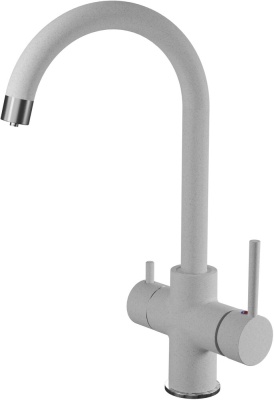 GranFest GF-Z-5422, смеситель, гранит, серый Детальное фото товара: GranFest GF-Z-5422, смеситель, гранит, серый