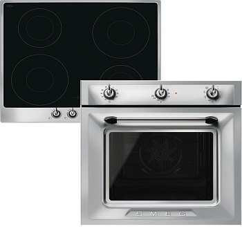 Фото товара: Smeg SI964XM + SF6905X1
