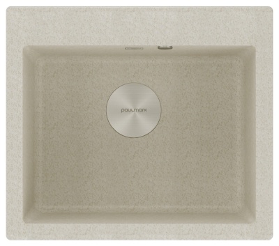 Paulmark KANTE 60, мойка, гранит, бежевый Paulmark KANTE 60, мойка, гранит, бежевый