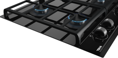 Teka GZC 64300 XBN BLACK Детальное фото товара: Teka GZC 64300 XBN BLACK газовая поверхность